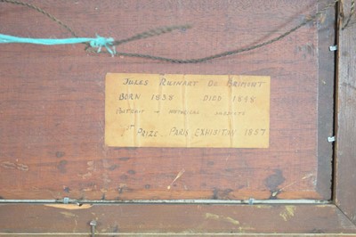 Lot 407 - Jules Ruinart de Brinant (French, 1838-1898),...