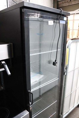 Lot 32 - 58cm HEF546 upright single door display fridge
