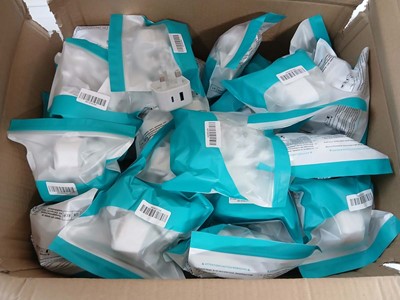 Lot 2091 - Box of Fast Charger adatper plugs to USB & USB-C