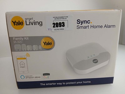 Lot 2093 - Boxed Yale Living Sync Smart Home Alarm Family...