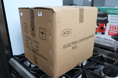 Lot 63 - ACE electric chip warmer scuttle