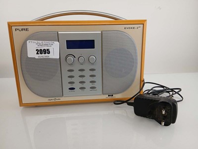 Lot 2095 - Pure Evoke 2xt DAB digital Radio