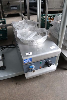 Lot 112 - 26cm electric Elite 2 bowl wet well bain marie