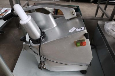 Lot 113 - Buffalo vegetable prep machine