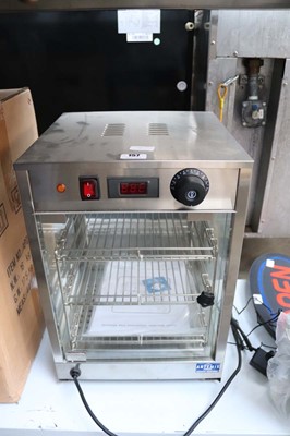Lot 157 - Electric Ace food warmer bench top display...