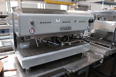 Lot 173 - 85cm Gaggia automatic 3 station barista type...