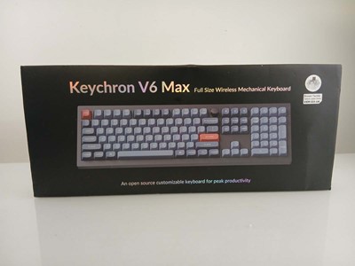 Lot 2102 - Boxed Keychron V6 Max wireless Mechanical...