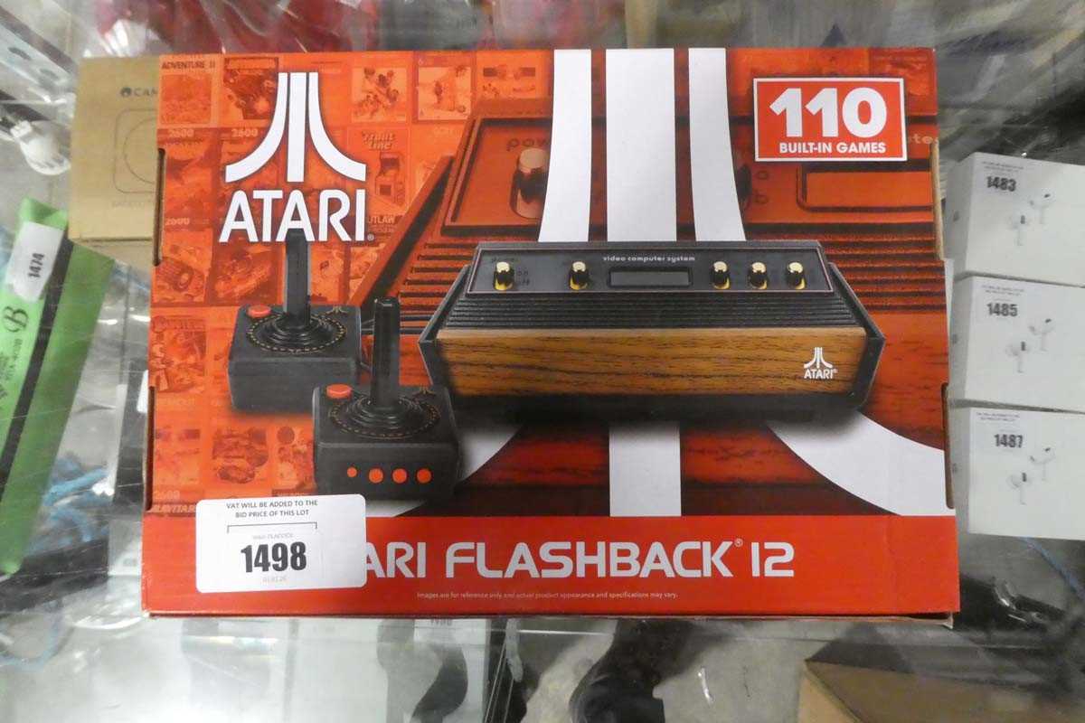 Lot 1498 - Atari Flashback 12, boxed