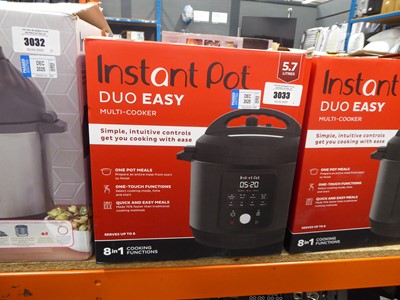 Lot 3033 - InstantPot Duo Easy Multicooker, boxed