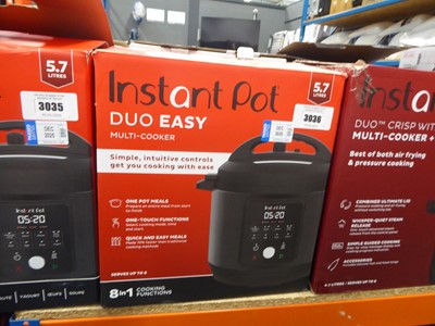 Lot 3036 - InstantPot Duo Easy Multicooker, boxed