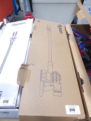Lot 3115 - Dyson V8 hand held vacuum cleaner, boxed with...
