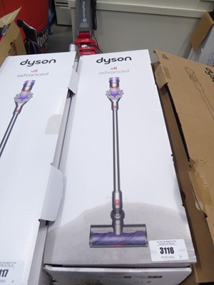 Lot 3116 - Dyson V8 Advanced hand held vacuum cleaner,...