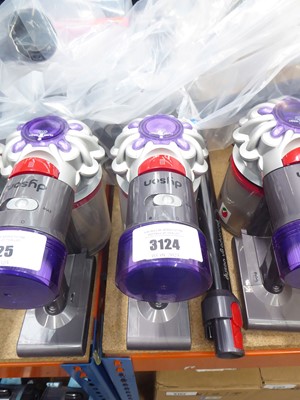 Lot 3124 - Dyson hand held vacuum cleaner with pole, head,...