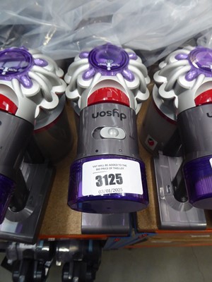 Lot 3125 - Dyson hand held vacuum cleaner with pole, head,...