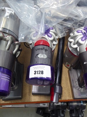 Lot 3128 - Dyson hand held vacuum cleaner with pole, head,...