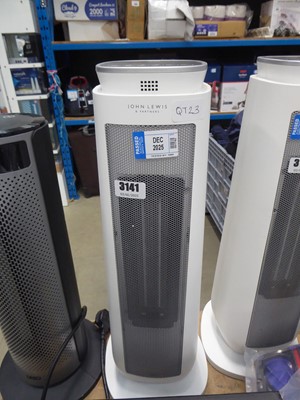 Lot 3141 - John Lewis desk heater