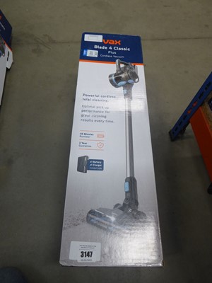 Lot 3147 - Vax Blade 4 Classic Plus cordless vacuum, boxed