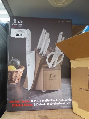 Lot 3175 - Cangshan knife block, no knives