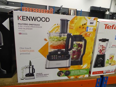 Lot 3047 - Kenwood Multipro One Touch 2-in-1 food...