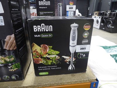 Lot 3061 - Braun MultiQuick 5v hand blender, boxed