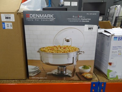 Lot 3071 - Denmark 7 piece stainless steel chaffing dish,...