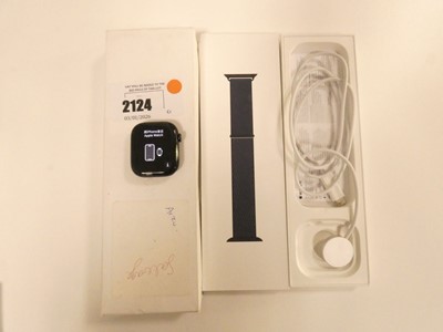 Lot 2124 - Boxed Apple watch Series 10 46mm jet black....