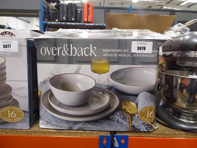 Lot 3076 - Over&Back dinnerware set
