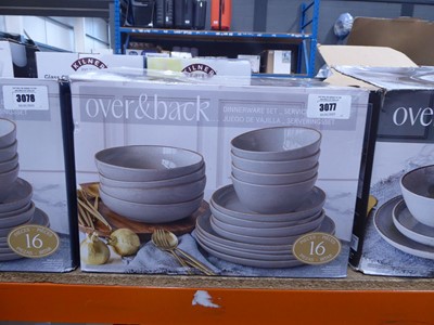 Lot 3077 - Over&Back dinnerware set