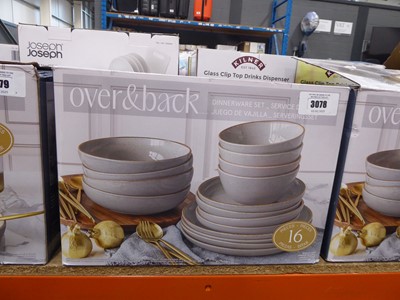 Lot 3078 - Over&Back dinnerware set