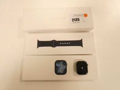 Lot 2125 - Boxed Apple watch series 11 42mm Space Grey....