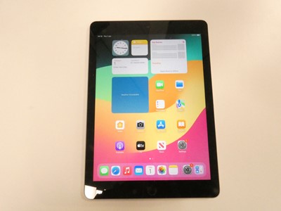 Lot 2128 - Apple iPad 6th Generation. Model number:...