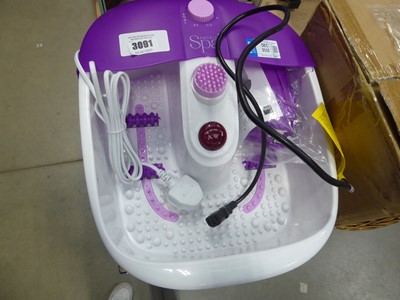 Lot 3091 - Sensio Spa Home foot spa