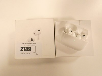 Lot 2139 - Boxed pair of Apple Airpods Pro 2nd Generation....