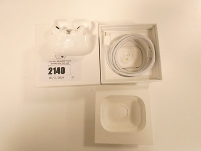 Lot 2140 - Boxed pair of Apple Airpods Pro 2nd Generation....
