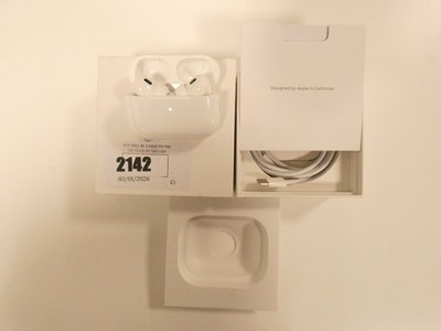 Lot 2142 - Boxed pair of Apple Airpods Pro 2nd Generation....