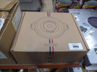 Lot 3093 - Staub Cocotte cast iron casserole dish