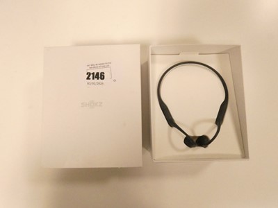 Lot 2146 - Boxed pair of Shokz Open Run SE bone...