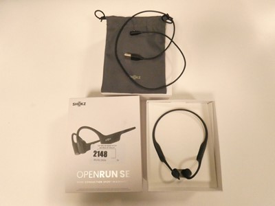 Lot 2148 - Boxed pair of Shokz Open Run SE bone...