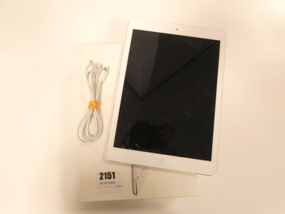 Lot 2151 - Boxed Apple iPad Air wifi 32 GB. Model number:...