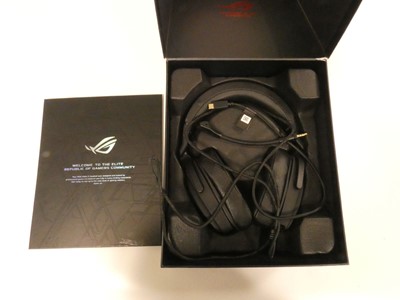 Lot 2174 - Boxed Rog Delta S Quad DAC gaming headset