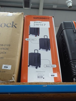 Lot 3255 - Superdry suitcase set, boxed