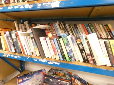Lot 2209 - Half shelf of fiction and biography books