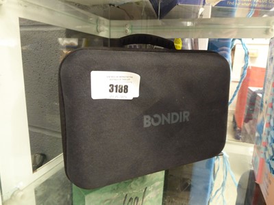 Lot 3188 - Cased Bondir massage gun
