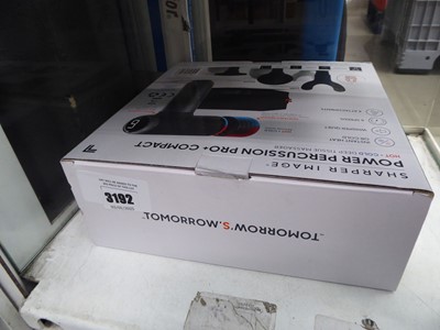 Lot 3192 - Power Percussion Pro Plus massage gun, boxed