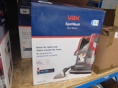 Lot 3198 - Vax Spot Wash, boxed
