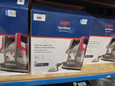 Lot 3201 - Vax Spot Wash, boxed