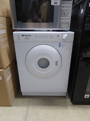 Lot 3308 - Hotpoint V3D00 reverse action tumble dryer