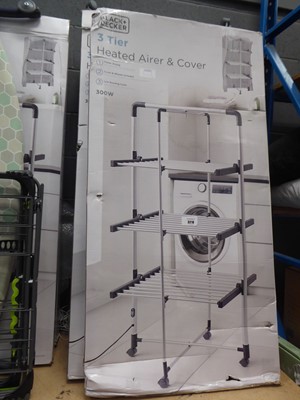 Lot 3216 - 4 Black and Decker heated airers