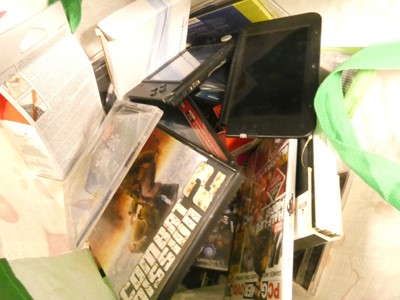 Lot 2247 - Bag containing various items including CDs,...