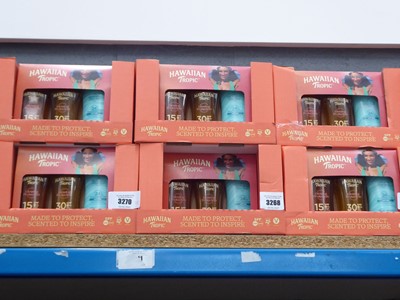 Lot 3268 - 2 boxes of Hawaiian Tropic tanning accelerants